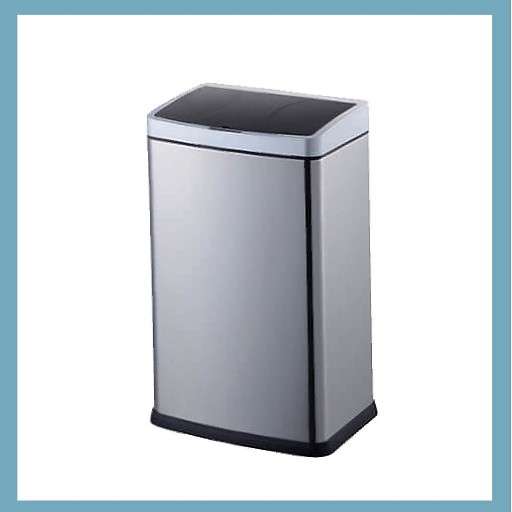 Stainless Steel Trash Can With Sensor (30 Liters/ 7.9 Gallon)